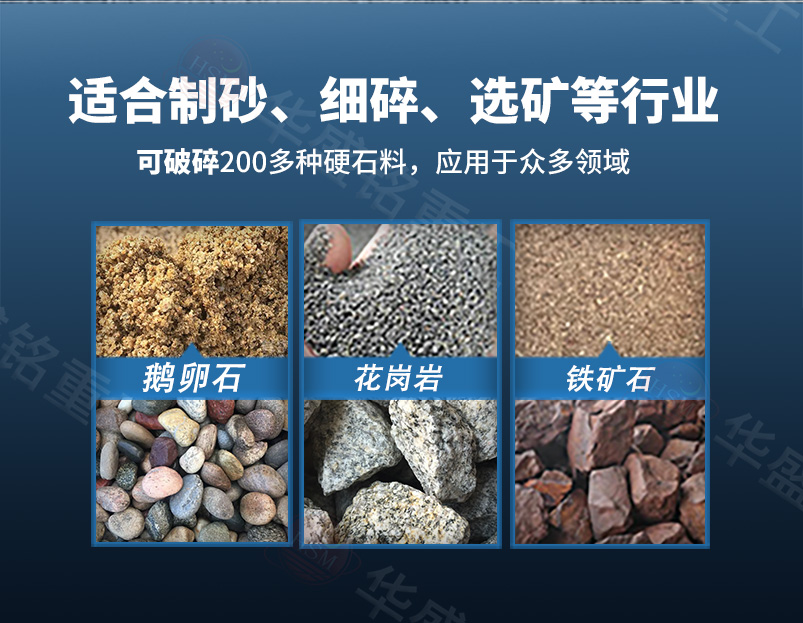 鈦鐵礦高壓輥磨機(jī)適用物料