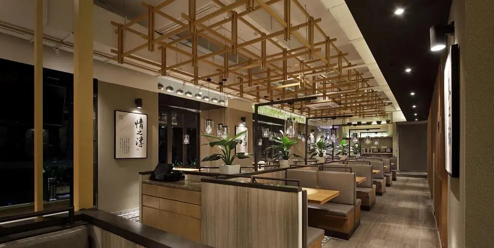 新中式禪意餐廳設(shè)計(jì)：靜謐東方，詩(shī)意饗宴